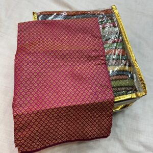 JACKARD BLOUSE PIECE(PACK OF 20)