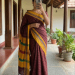 Zig zag naraynpet cotton saree